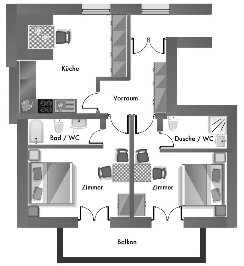 Appartement Kristall Tauplitz Bagian luar foto